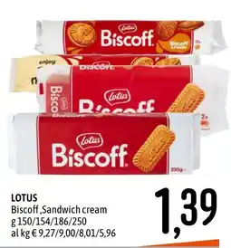 Emisfero Lotus Biscoff offerta