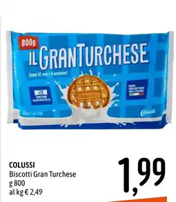 Emisfero Biscotti Gran Turchease Colussi offerta