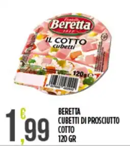 Euroesse Beretta cubetti di prosciutto cotto offerta