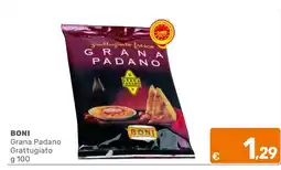 C+C Cash and Carry Grana Padano Grattugiato Boni offerta