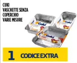 Euroesse Cuki vaschette senza coperchio offerta