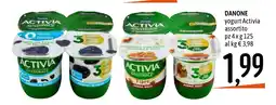 Emisfero Danone yogurt Activia assortito offerta