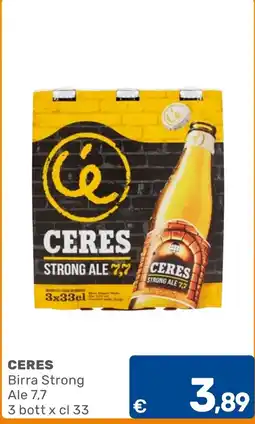 C+C Cash and Carry Ceres Birra Strong Ale 7,7 offerta