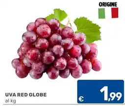 C+C Cash and Carry Uva Red Globe offerta