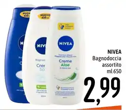 Emisfero NIVEA Bagnodoccia offerta