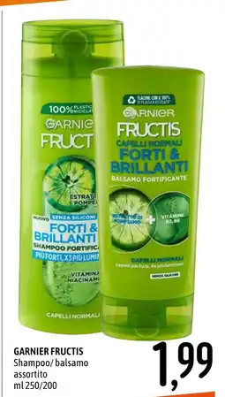 Emisfero Garnier Fructis Shampoo/balsamo assortito offerta