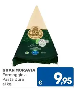 C+C Cash and Carry Gran Moravia Formaggio a Pasta Dura offerta