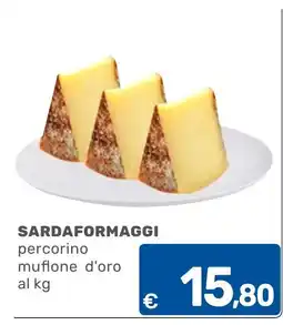 C+C Cash and Carry Sardaformaggi percorino muflone d'oro offerta