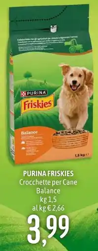 Emisfero Purina Friskies Crocchette per Cane Balance offerta