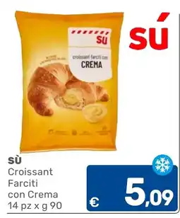 C+C Cash and Carry Sù Croissant Farciti con Crema offerta