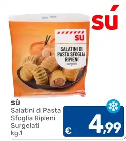 C+C Cash and Carry Sù Salatini di Pasta Sfoglia Ripieni Surgelati offerta