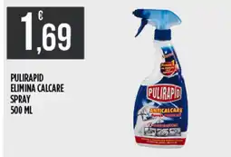 Euroesse Pulirapid elimina calcare spray offerta