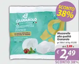 DiMeglio Mozzarella Fresca Granarolo offerta