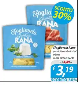 DiMeglio Sfogliavelo Rana offerta