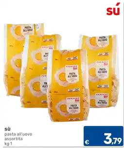 C+C Cash and Carry sù pasta all'uovo assortita offerta