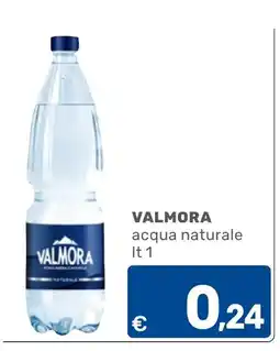 C+C Cash and Carry Valmora acqua naturale offerta