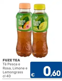 C+C Cash and Carry Fuze Tea Tè Pesca e Rosa, Limone e Lemongrass offerta