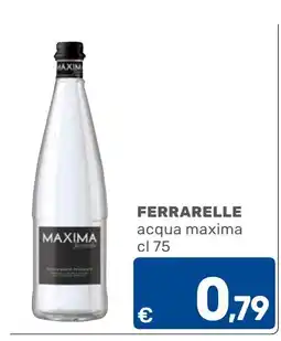 C+C Cash and Carry Ferrarelle acqua maxima offerta