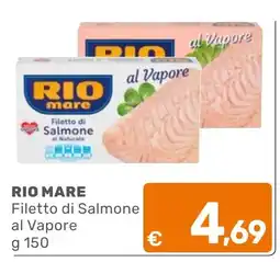 C+C Cash and Carry Rio Mare Filetto di Salmone al Vapore offerta