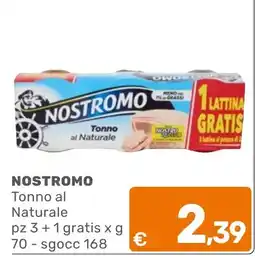 C+C Cash and Carry Nostromo Tonno al Naturale offerta