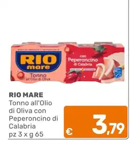 C+C Cash and Carry Rio Mare Tonno all'Olio di Oliva con Peperoncino di Calabria offerta
