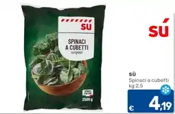 C+C Cash and Carry Sú Spinaci a cubetti offerta