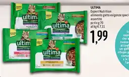 Emisfero Ultima Expert Nutrition alimento gatto esigenze speciali offerta