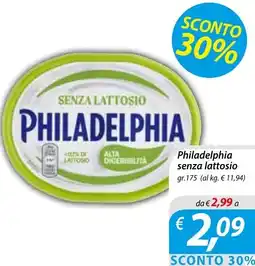 DiMeglio Philadelphia senza lattosio offerta