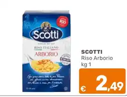 C+C Cash and Carry Scotti Riso Arborio offerta