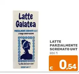 C+C Cash and Carry Latte Galatea parzialmente scremato UHT offerta