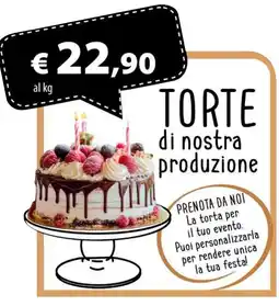 Emisfero Torte di nostra produzione offerta