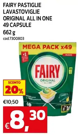 C+C maxigross Fairy pastiglie lavastoviglie original all in one offerta