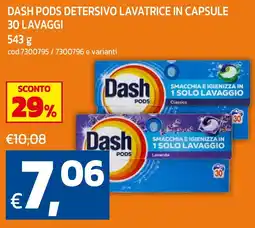 C+C maxigross Dash Pods Detersivo Lavatrice in Capsule offerta