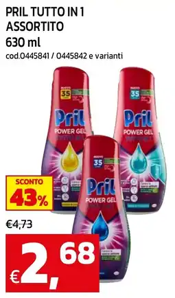 C+C maxigross Pril tutto in 1 assortito offerta