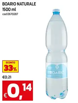 C+C maxigross Boario naturale offerta