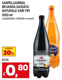 C+C maxigross Sanpellegrino Chinò offerta