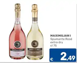 C+C Cash and Carry Maximilian I Spumante Rosé extra dry offerta