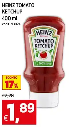 C+C maxigross Heinz Tomato Ketchup offerta
