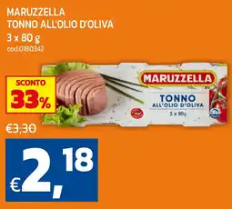 C+C maxigross Maruzzella tonno all'olio d'oliva offerta