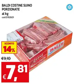 C+C maxigross Costine suino porzionate Baldi offerta