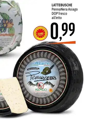 Lattebusche Penna Nera Asiago