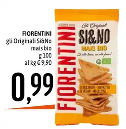 Emisfero Fiorentini gli Originali Si&No mais bio offerta
