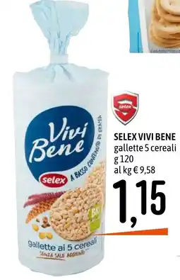 Emisfero Selex Vivi Bene gallette 5 cereali offerta
