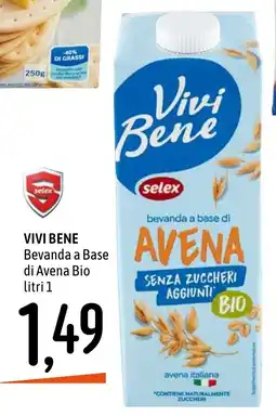 Emisfero Vivi Bene bevanda a base di avena bio offerta