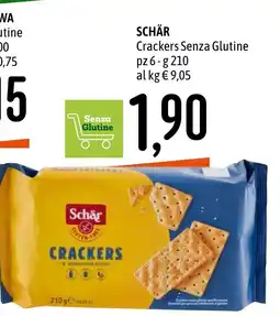 Emisfero Schär Crackers Senza Glutine offerta