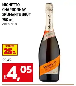 C+C maxigross Mionetto Chardonnay offerta