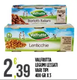 Euroesse Valfrutta legumi lessati offerta