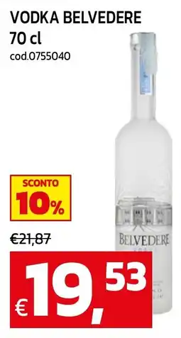 C+C maxigross Vodka Belvedere offerta