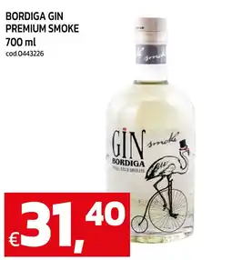 C+C maxigross Bordiga Gin Premium Smoke offerta