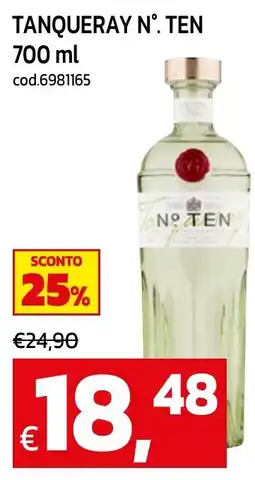 C+C maxigross Tanqueray N°. Ten offerta